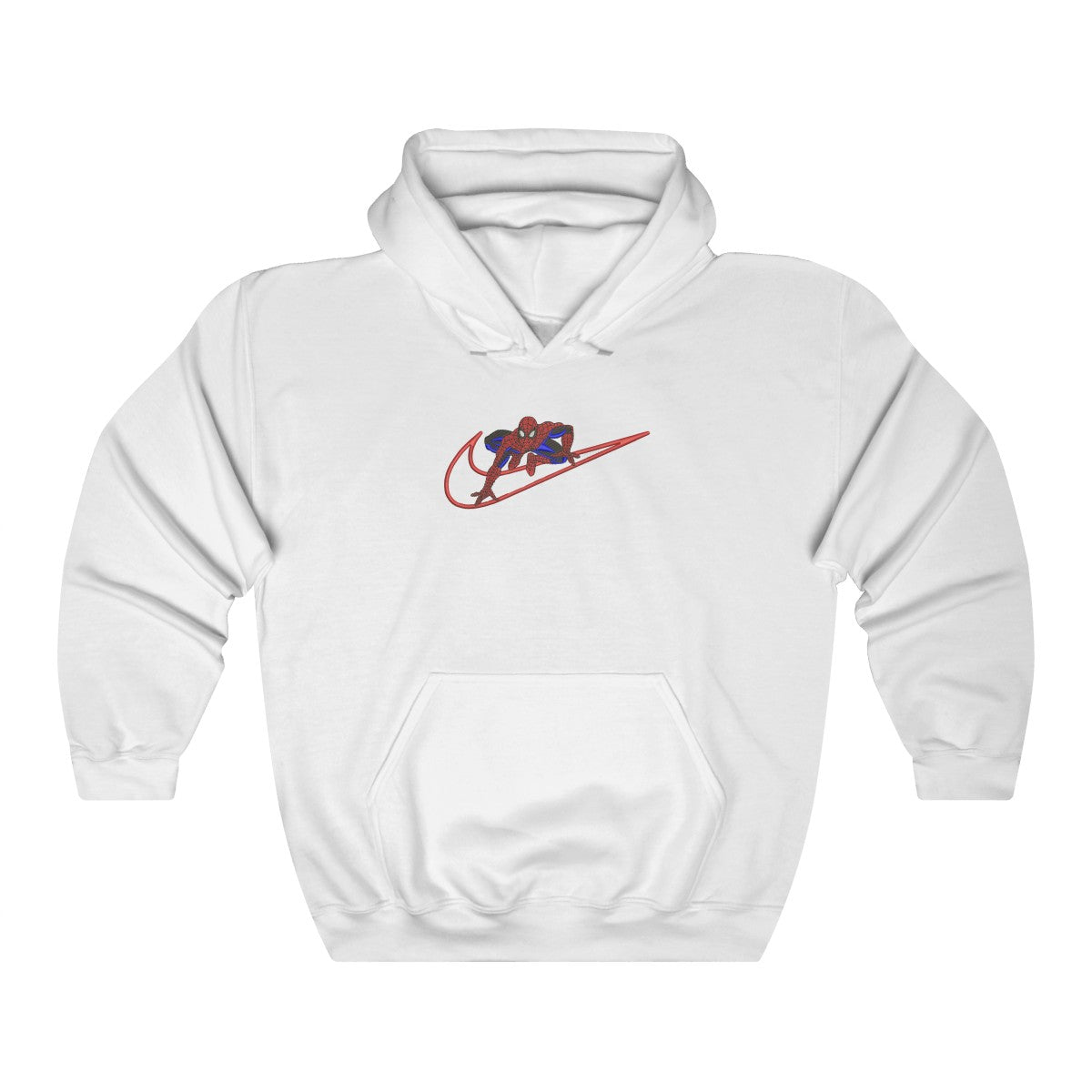 Custom Spiderman Swoosh Hoodie